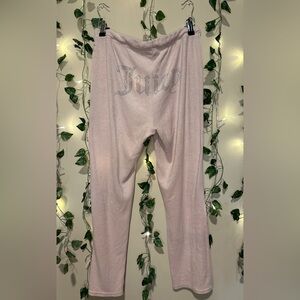 Juicy Couture Rhinestone Logo Pants (Hip 16 inches length, Length 36 inches)